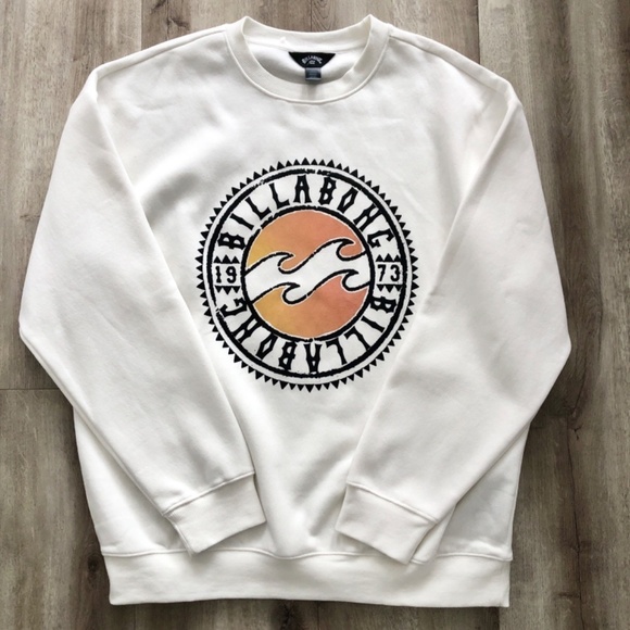 Billabong, Mens Graphic Logo Range, Crew Neck Sweatshirt,‎ Size L, New With Tags - Picture 3 of 14